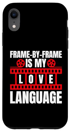 Frame-By-Frame Is My Love Language Editor Hülle für iPhone XR Frame-By-Frame Is My Love Language Editor Hülle für iPhone XR von Filmemacher Film Bearbeitung Designs Idee