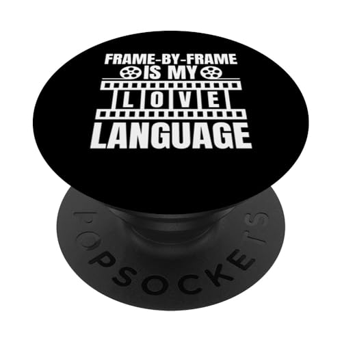 Frame-By-Frame Is My Love Language Editor PopSockets Klebender PopGrip Frame-By-Frame Is My Love Language Editor PopSockets Klebender PopGrip von Filmemacher Film Bearbeitung Designs Idee