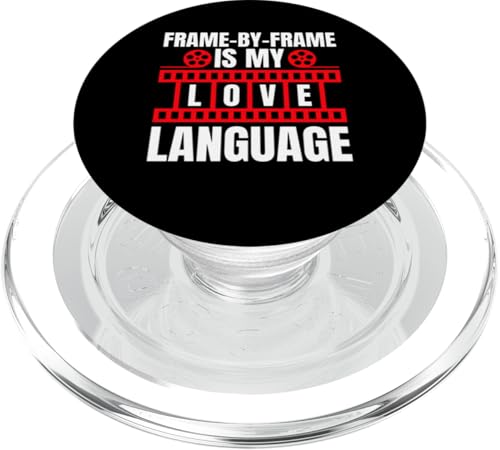 Frame-By-Frame Is My Love Language Editor PopSockets PopGrip für MagSafe Frame-By-Frame Is My Love Language Editor PopSockets PopGrip für MagSafe von Filmemacher Film Bearbeitung Designs Idee