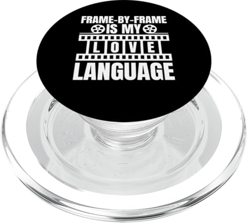 Frame-By-Frame Is My Love Language Editor PopSockets PopGrip für MagSafe Frame-By-Frame Is My Love Language Editor PopSockets PopGrip für MagSafe von Filmemacher Film Bearbeitung Designs Idee