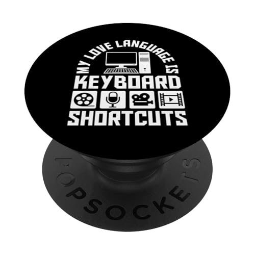My Love Language Is Keyboard Shortcuts Editor PopSockets Klebender PopGrip My Love Language Is Keyboard Shortcuts Editor PopSockets Klebender PopGrip von Filmemacher Film Bearbeitung Designs Idee