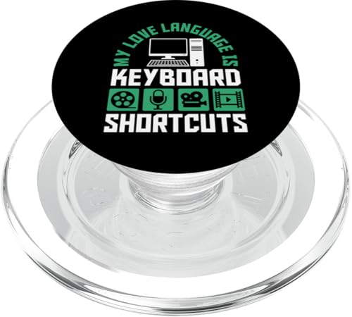 My Love Language Is Keyboard Shortcuts Editor PopSockets PopGrip für MagSafe My Love Language Is Keyboard Shortcuts Editor PopSockets PopGrip für MagSafe von Filmemacher Film Bearbeitung Designs Idee
