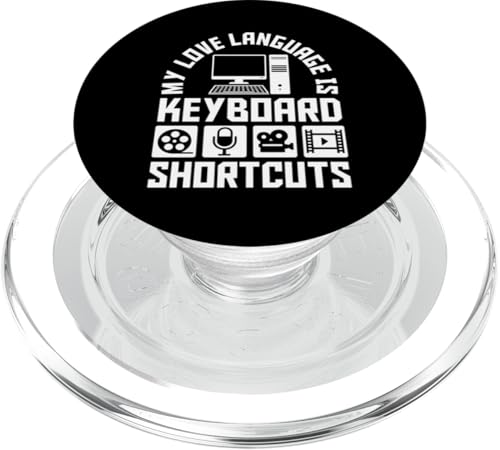 My Love Language Is Keyboard Shortcuts Editor PopSockets PopGrip für MagSafe My Love Language Is Keyboard Shortcuts Editor PopSockets PopGrip für MagSafe von Filmemacher Film Bearbeitung Designs Idee