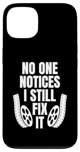No One Notices I Still Fix It Editor Filmmaker Movie Hülle für iPhone 13 No One Notices I Still Fix It Editor Filmmaker Movie Hülle für iPhone 13 von Filmemacher Film Bearbeitung Designs Idee