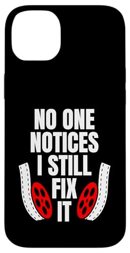 No One Notices I Still Fix It Editor Filmmaker Movie Hülle für iPhone 14 Plus No One Notices I Still Fix It Editor Filmmaker Movie Hülle für iPhone 14 Plus von Filmemacher Film Bearbeitung Designs Idee
