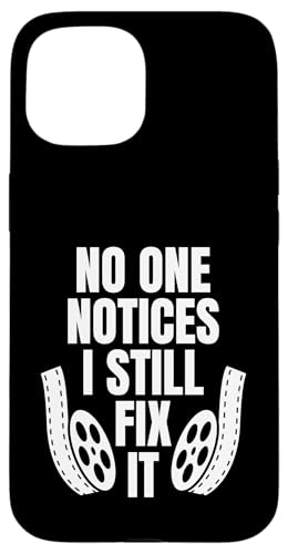 No One Notices I Still Fix It Editor Filmmaker Movie Hülle für iPhone 15 No One Notices I Still Fix It Editor Filmmaker Movie Hülle für iPhone 15 von Filmemacher Film Bearbeitung Designs Idee
