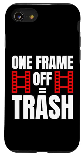 One Frame Off Trash Editor Filmmaker Movie Hülle für iPhone SE (2020) / 7 / 8 von Filmemacher Film Bearbeitung Designs Idee