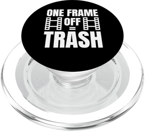 One Frame Off Trash Editor Filmmaker Movie PopSockets PopGrip für MagSafe One Frame Off Trash Editor Filmmaker Movie PopSockets PopGrip für MagSafe von Filmemacher Film Bearbeitung Designs Idee