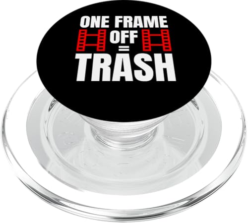 One Frame Off Trash Editor Filmmaker Movie PopSockets PopGrip für MagSafe One Frame Off Trash Editor Filmmaker Movie PopSockets PopGrip für MagSafe von Filmemacher Film Bearbeitung Designs Idee