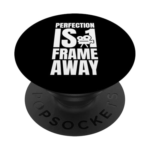 Perfection Is 1 Frame Away Editor Filmmaker Movie PopSockets Klebender PopGrip Perfection Is 1 Frame Away Editor Filmmaker Movie PopSockets Klebender PopGrip von Filmemacher Film Bearbeitung Designs Idee