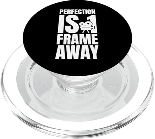 Perfection Is 1 Frame Away Editor Filmmaker Movie PopSockets PopGrip für MagSafe Perfection Is 1 Frame Away Editor Filmmaker Movie PopSockets PopGrip für MagSafe von Filmemacher Film Bearbeitung Designs Idee