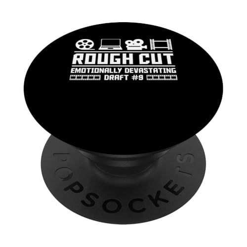 Rough Cut Editor Filmmaker Movie PopSockets Klebender PopGrip Rough Cut Editor Filmmaker Movie PopSockets Klebender PopGrip von Filmemacher Film Bearbeitung Designs Idee