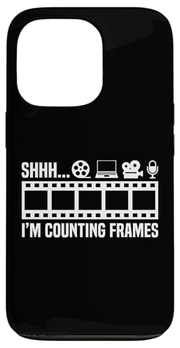 SHHH… Im Counting Frames Editor Filmmaker Movie Hülle für iPhone 13 Pro von Filmemacher Film Bearbeitung Designs Idee