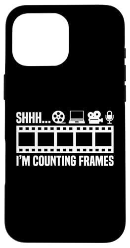 SHHH… Im Counting Frames Editor Filmmaker Movie Hülle für iPhone 16 Pro Max SHHH… Im Counting Frames Editor Filmmaker Movie Hülle für iPhone 16 Pro Max von Filmemacher Film Bearbeitung Designs Idee