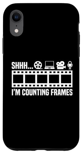 SHHH… Im Counting Frames Editor Filmmaker Movie Hülle für iPhone XR SHHH… Im Counting Frames Editor Filmmaker Movie Hülle für iPhone XR von Filmemacher Film Bearbeitung Designs Idee