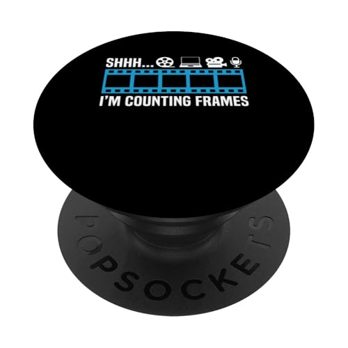 SHHH… Im Counting Frames Editor Filmmaker Movie PopSockets Klebender PopGrip SHHH… Im Counting Frames Editor Filmmaker Movie PopSockets Klebender PopGrip von Filmemacher Film Bearbeitung Designs Idee