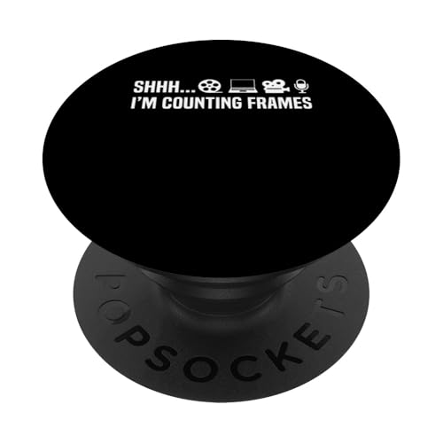 SHHH… Im Counting Frames Editor Filmmaker Movie PopSockets Klebender PopGrip SHHH… Im Counting Frames Editor Filmmaker Movie PopSockets Klebender PopGrip von Filmemacher Film Bearbeitung Designs Idee