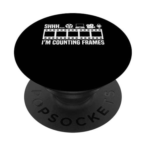 SHHH… Im Counting Frames Editor Filmmaker Movie PopSockets Klebender PopGrip SHHH… Im Counting Frames Editor Filmmaker Movie PopSockets Klebender PopGrip von Filmemacher Film Bearbeitung Designs Idee