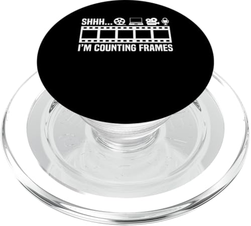 SHHH… Im Counting Frames Editor Filmmaker Movie PopSockets PopGrip für MagSafe SHHH… Im Counting Frames Editor Filmmaker Movie PopSockets PopGrip für MagSafe von Filmemacher Film Bearbeitung Designs Idee