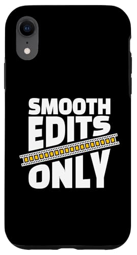 Smooth Edits Only Editor Filmmaker Movie Hülle für iPhone XR Smooth Edits Only Editor Filmmaker Movie Hülle für iPhone XR von Filmemacher Film Bearbeitung Designs Idee