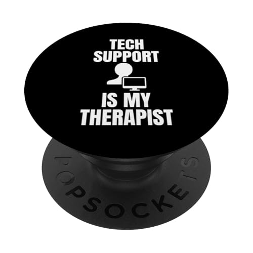 Tech Support Is My Therapist Editor Filmmaker Movie PopSockets Klebender PopGrip Tech Support Is My Therapist Editor Filmmaker Movie PopSockets Klebender PopGrip von Filmemacher Film Bearbeitung Designs Idee