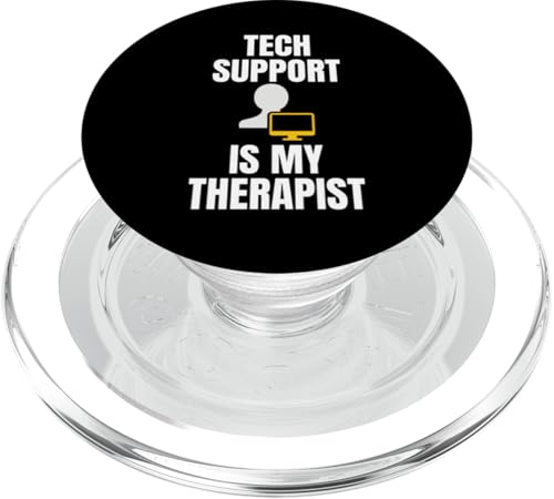 Tech Support Is My Therapist Editor Filmmaker Movie PopSockets PopGrip für MagSafe Tech Support Is My Therapist Editor Filmmaker Movie PopSockets PopGrip für MagSafe von Filmemacher Film Bearbeitung Designs Idee