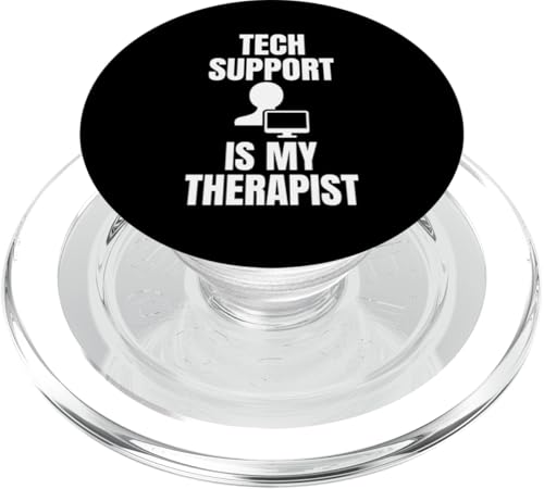 Tech Support Is My Therapist Editor Filmmaker Movie PopSockets PopGrip für MagSafe Tech Support Is My Therapist Editor Filmmaker Movie PopSockets PopGrip für MagSafe von Filmemacher Film Bearbeitung Designs Idee
