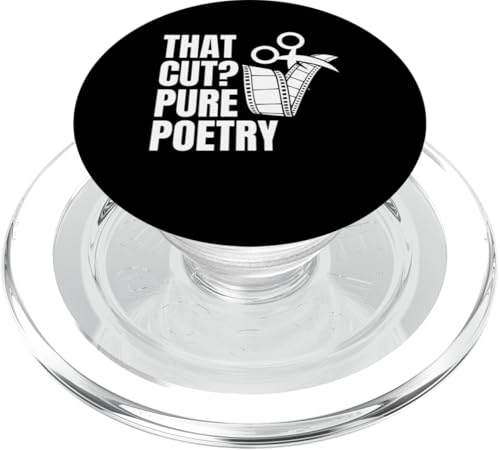 That Cut? Pure Poetry Editor Filmmaker Movie PopSockets PopGrip für MagSafe That Cut? Pure Poetry Editor Filmmaker Movie PopSockets PopGrip für MagSafe von Filmemacher Film Bearbeitung Designs Idee