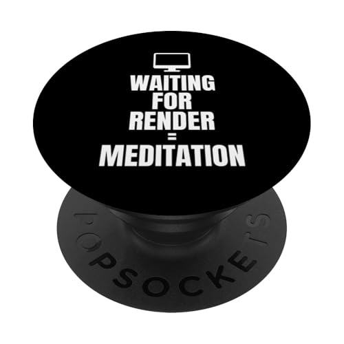 Waiting For Render Editor Filmmaker Movie PopSockets Klebender PopGrip Waiting For Render Editor Filmmaker Movie PopSockets Klebender PopGrip von Filmemacher Film Bearbeitung Designs Idee
