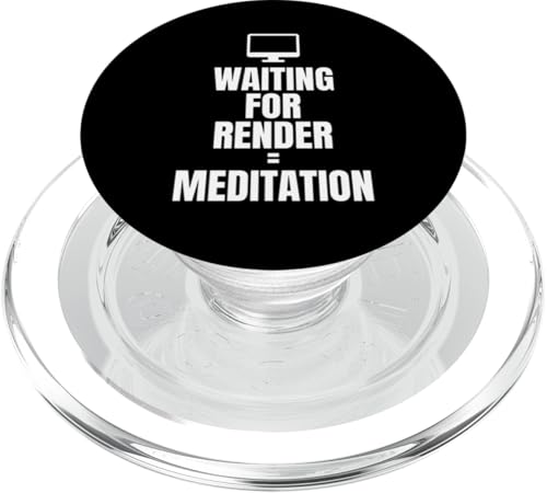 Waiting For Render Editor Filmmaker Movie PopSockets PopGrip für MagSafe Waiting For Render Editor Filmmaker Movie PopSockets PopGrip für MagSafe von Filmemacher Film Bearbeitung Designs Idee