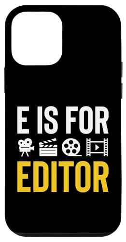 E Is For Editor Filmmaker Movie Editor Hülle für iPhone 12 mini von Filmemacher Film Bearbeitung Designs
