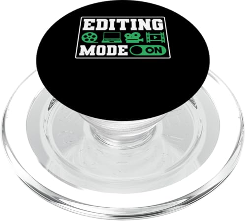 Editing Mode On Filmmaker Movie Editor PopSockets PopGrip für MagSafe Editing Mode On Filmmaker Movie Editor PopSockets PopGrip für MagSafe von Filmemacher Film Bearbeitung Designs