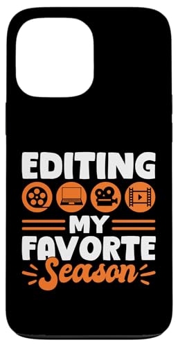 Editing My Favorite Season Filmmaker Movie Editor Hülle für iPhone 13 Pro Max von Filmemacher Film Bearbeitung Designs