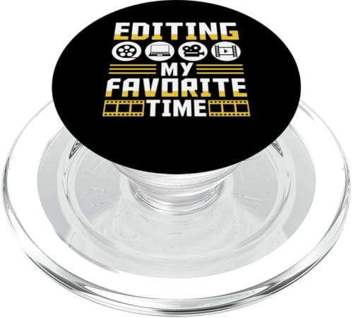 Editing My Favorite Time Filmmaker Movie Editor PopSockets PopGrip für MagSafe Editing My Favorite Time Filmmaker Movie Editor PopSockets PopGrip für MagSafe von Filmemacher Film Bearbeitung Designs