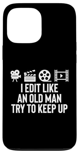 I Edit Like An Old Man Try To Keep Up Filmmaker Movie Editor Hülle für iPhone 13 Pro Max I Edit Like An Old Man Try To Keep Up Filmmaker Movie Editor Hülle für iPhone 13 Pro Max von Filmemacher Film Bearbeitung Designs