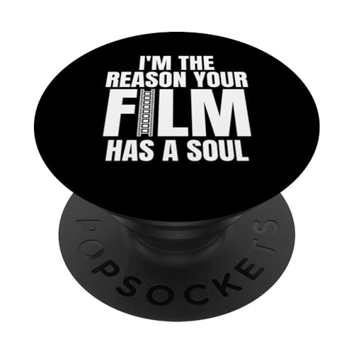 Im The Reason Your Film Has A Soul Filmmaker Movie Editor PopSockets Klebender PopGrip Im The Reason Your Film Has A Soul Filmmaker Movie Editor PopSockets Klebender PopGrip von Filmemacher Film Bearbeitung Designs