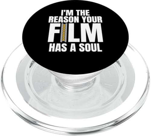 Im The Reason Your Film Has A Soul Filmmaker Movie Editor PopSockets PopGrip für MagSafe Im The Reason Your Film Has A Soul Filmmaker Movie Editor PopSockets PopGrip für MagSafe von Filmemacher Film Bearbeitung Designs