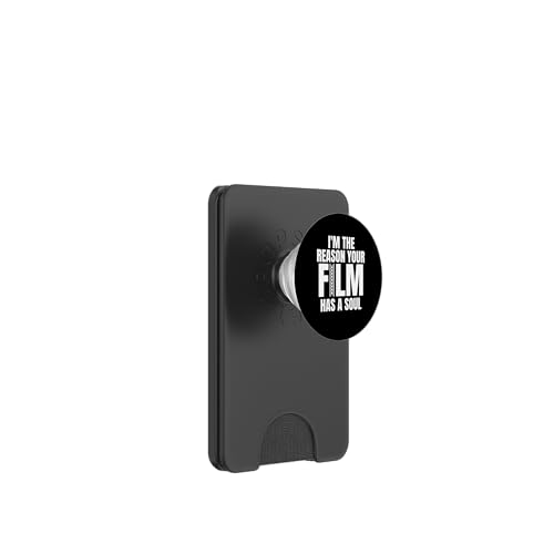 Im The Reason Your Film Has A Soul Filmmaker Movie Editor PopSockets PopWallet für MagSafe von Filmemacher Film Bearbeitung Designs