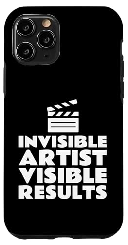 Invisible Artist Visible Result Filmmaker Movie Editor Hülle für iPhone 11 Pro von Filmemacher Film Bearbeitung Designs