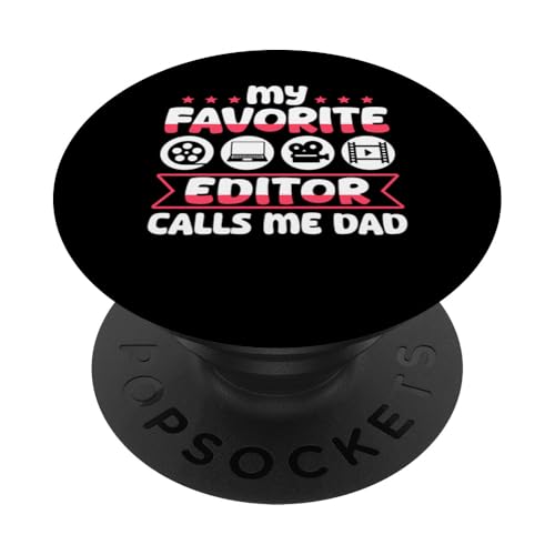 My Favorite Editor Calls Me Mom Filmmaker Movie Editor PopSockets Klebender PopGrip My Favorite Editor Calls Me Mom Filmmaker Movie Editor PopSockets Klebender PopGrip von Filmemacher Film Bearbeitung Designs