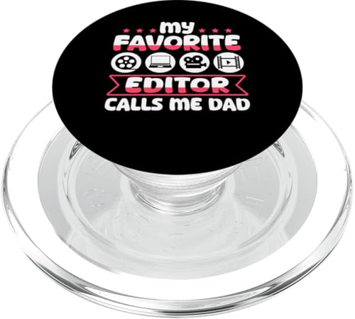 My Favorite Editor Calls Me Mom Filmmaker Movie Editor PopSockets PopGrip für MagSafe My Favorite Editor Calls Me Mom Filmmaker Movie Editor PopSockets PopGrip für MagSafe von Filmemacher Film Bearbeitung Designs