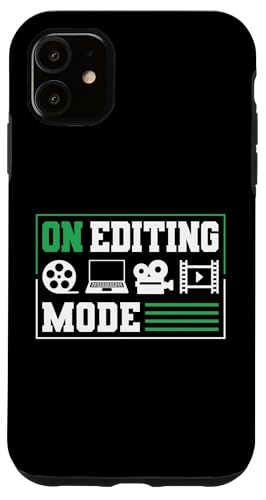On Editing Mode Filmmaker Movie Editor Hülle für iPhone 11 von Filmemacher Film Bearbeitung Designs