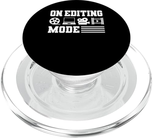 On Editing Mode Filmmaker Movie Editor PopSockets PopGrip für MagSafe On Editing Mode Filmmaker Movie Editor PopSockets PopGrip für MagSafe von Filmemacher Film Bearbeitung Designs