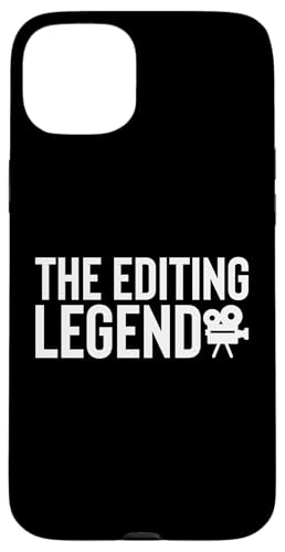 The Editing Legend Filmmaker Movie Editor Hülle für iPhone 15 Plus von Filmemacher Film Bearbeitung Designs