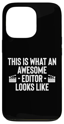 This Is What An Awesome Editor Looks Like Hülle für iPhone 13 Pro This Is What An Awesome Editor Looks Like Hülle für iPhone 13 Pro von Filmemacher Film Bearbeitung Designs