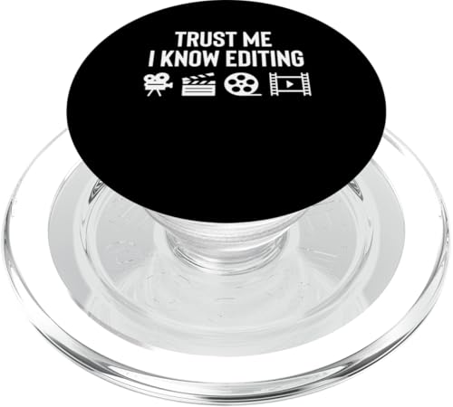 Trust Me I Know Editing Filmmaker Movie Editor PopSockets PopGrip für MagSafe Trust Me I Know Editing Filmmaker Movie Editor PopSockets PopGrip für MagSafe von Filmemacher Film Bearbeitung Designs