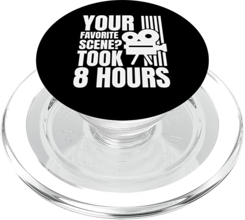 Your Favorite Scene? Took 8 Hours Filmmaker Movie Editor PopSockets PopGrip für MagSafe Your Favorite Scene? Took 8 Hours Filmmaker Movie Editor PopSockets PopGrip für MagSafe von Filmemacher Film Bearbeitung Designs