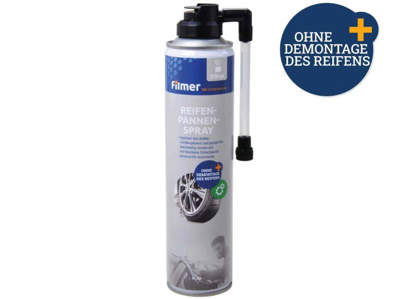 FILMER Reifenpannen-Spray 61126, 300 ml von Filmer