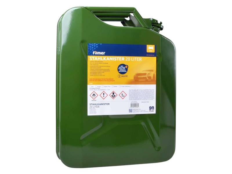 FILMER Stahlkanister, 38154, 20 Liter von Filmer
