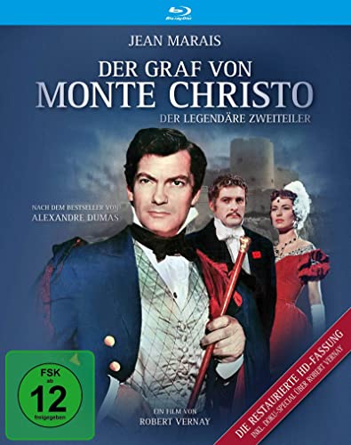 Der Graf von Monte Christo (Teil 1 & 2 mit Jean Marais / 1954) - Restaurierte Fassung [Blu-ray] von Filmjuwelen